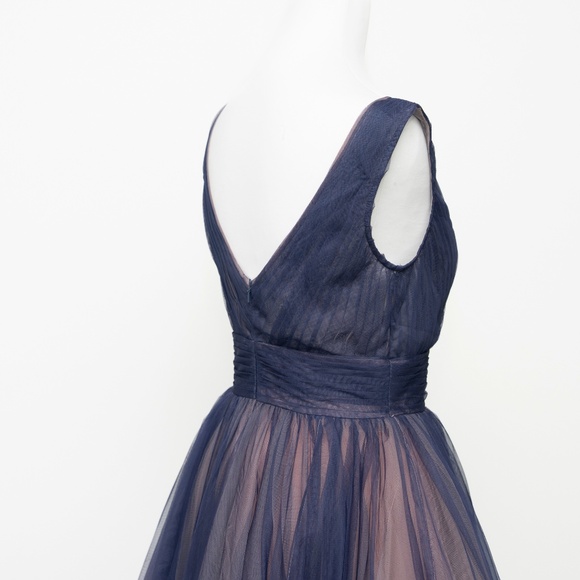 Mac Duggal - Ombre  Tulle A-Line Midi Dress 20403 - Picture 13 of 14